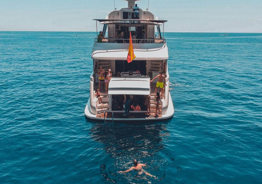 Alquiler yate de lujo para eventos